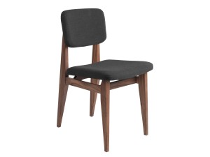 Gubi C-Chair Dining Chair - Fully Upholstered