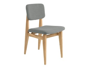 Gubi C-Chair Dining Chair - Fully Upholstered