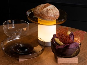 Artemide Bonta Portable Table Lamp - With Plate