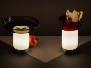 Artemide Bonta Portable Table Lamp - With Plate