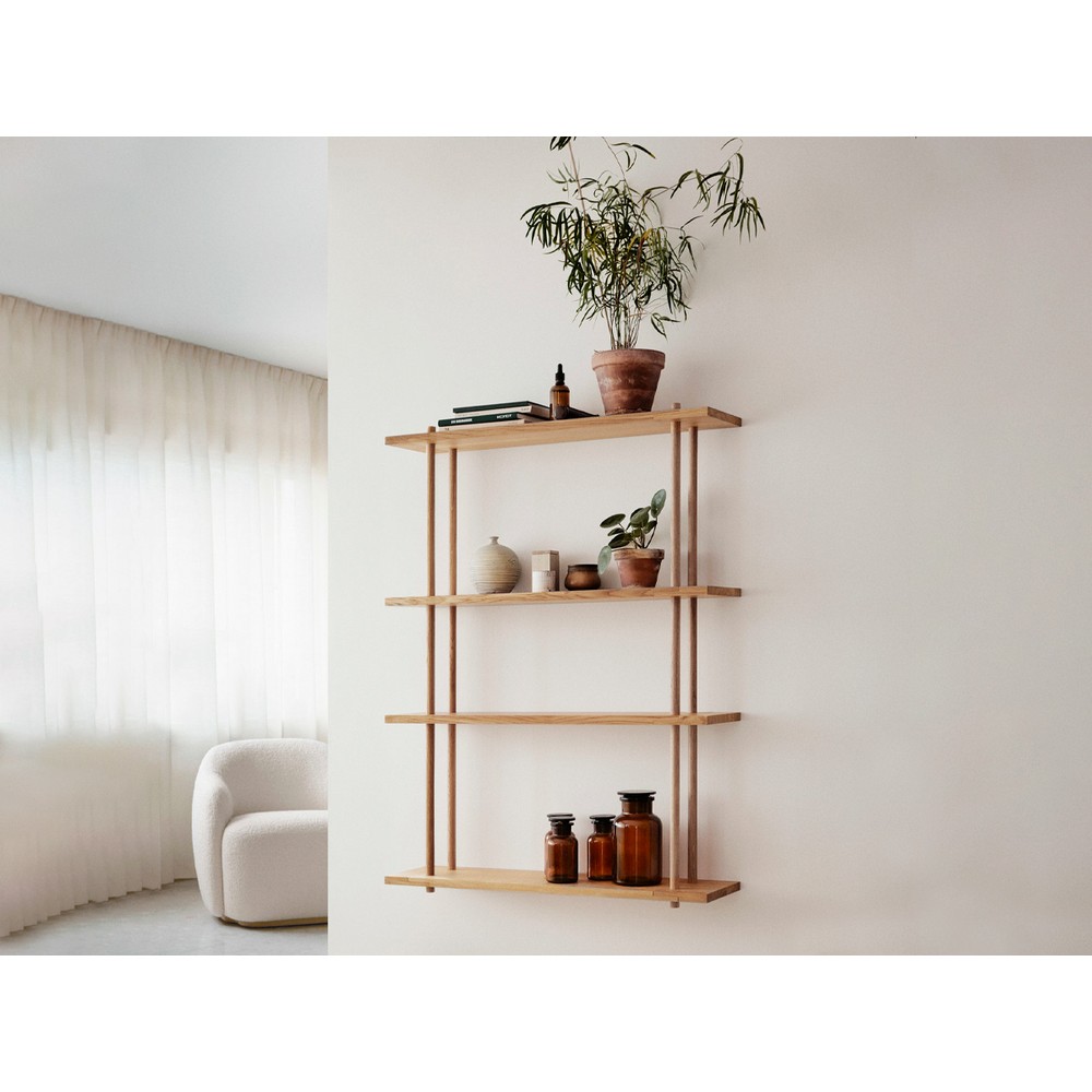 Buy the Fogia Bond Shelving Four Shelves at nest.co.uk