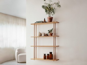 Fogia Bond Shelving - Four Shelves