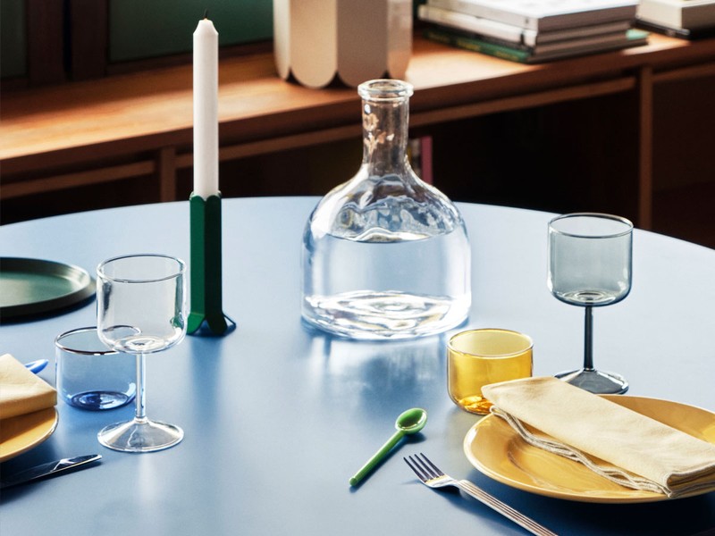 Buy the Hay Tint Wine Glass Set of 2 at nest.co.uk