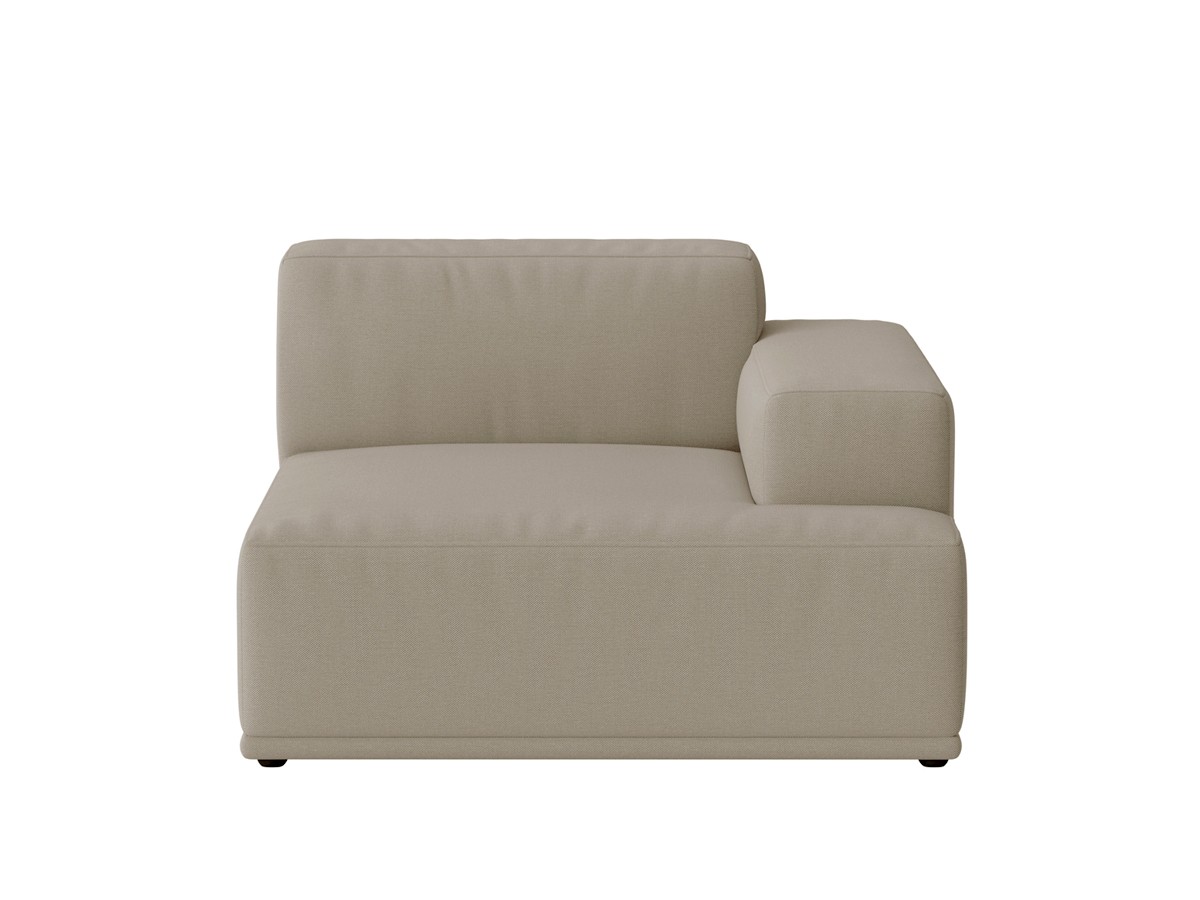 Buy the Muuto Connect Soft Modular Sofa Right Armrest Module at nest