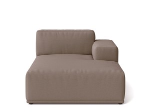 Muuto Connect Soft Modular Sofa - Right Armrest Chaise Longue Module