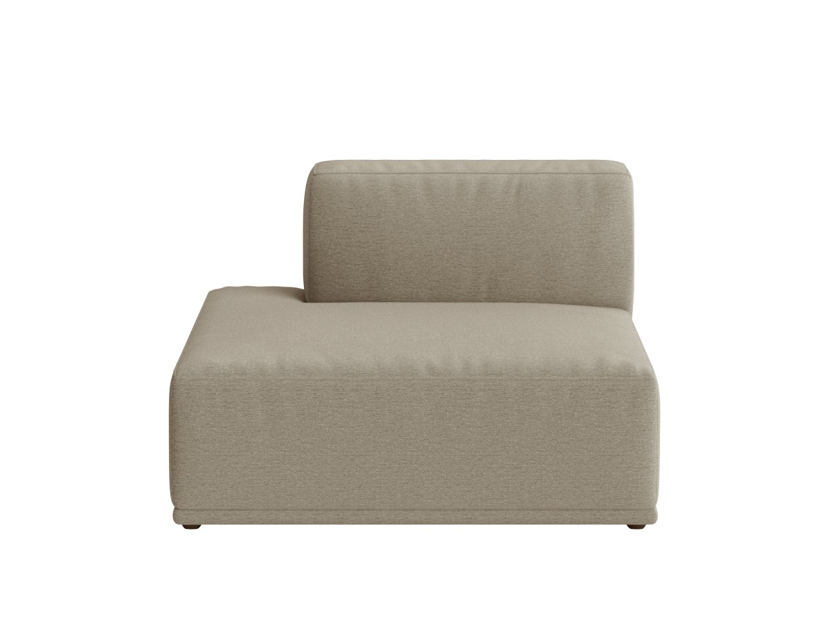 Buy the Muuto Connect Soft Modular Sofa Left OpenEnded Module in