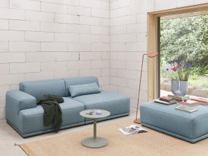 Muuto Connect Soft Modular Sofa - Left Armrest Module