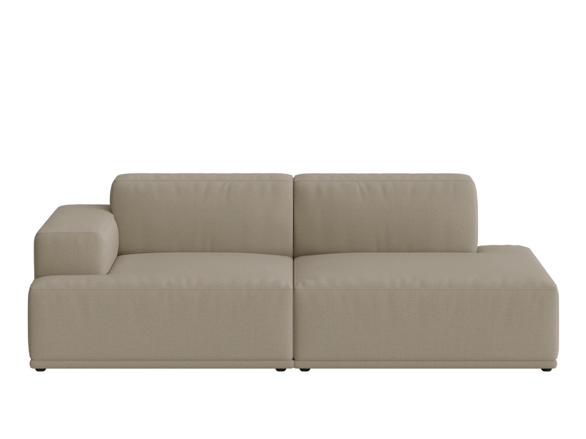 Buy the Muuto Connect Soft Two Seater Modular Sofa Configuration Two