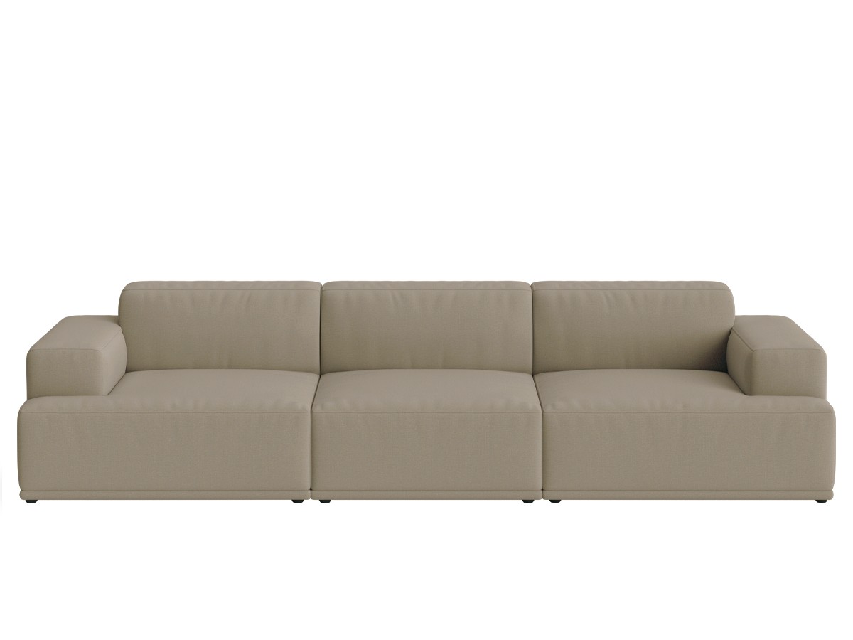 Buy the Muuto Connect Soft Three Seater Modular Sofa Configuration