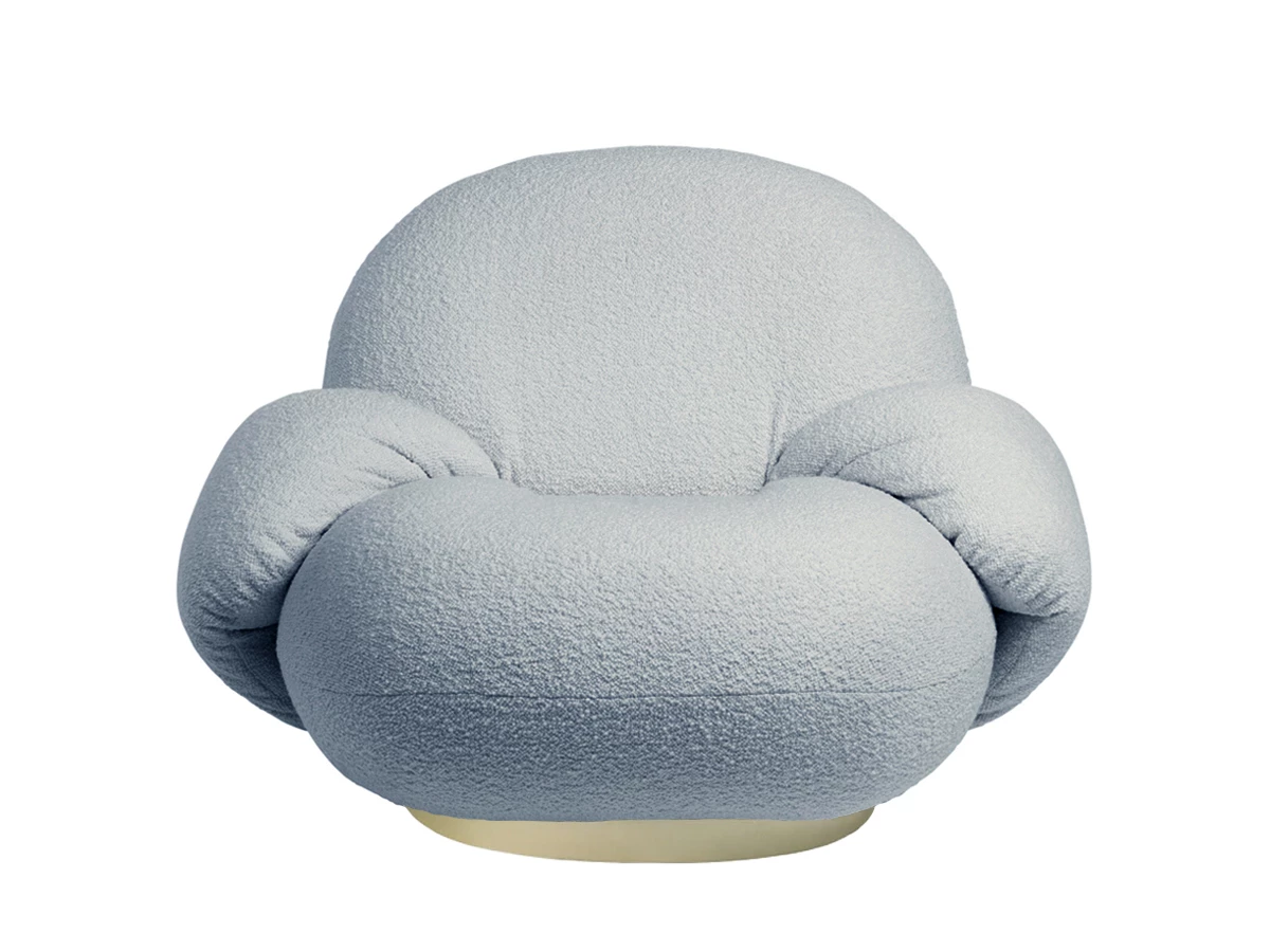 GUBI Pacha Lounge Chair with Armrests