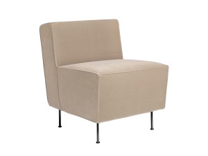Gubi Modern Line Dining Lounge Chair