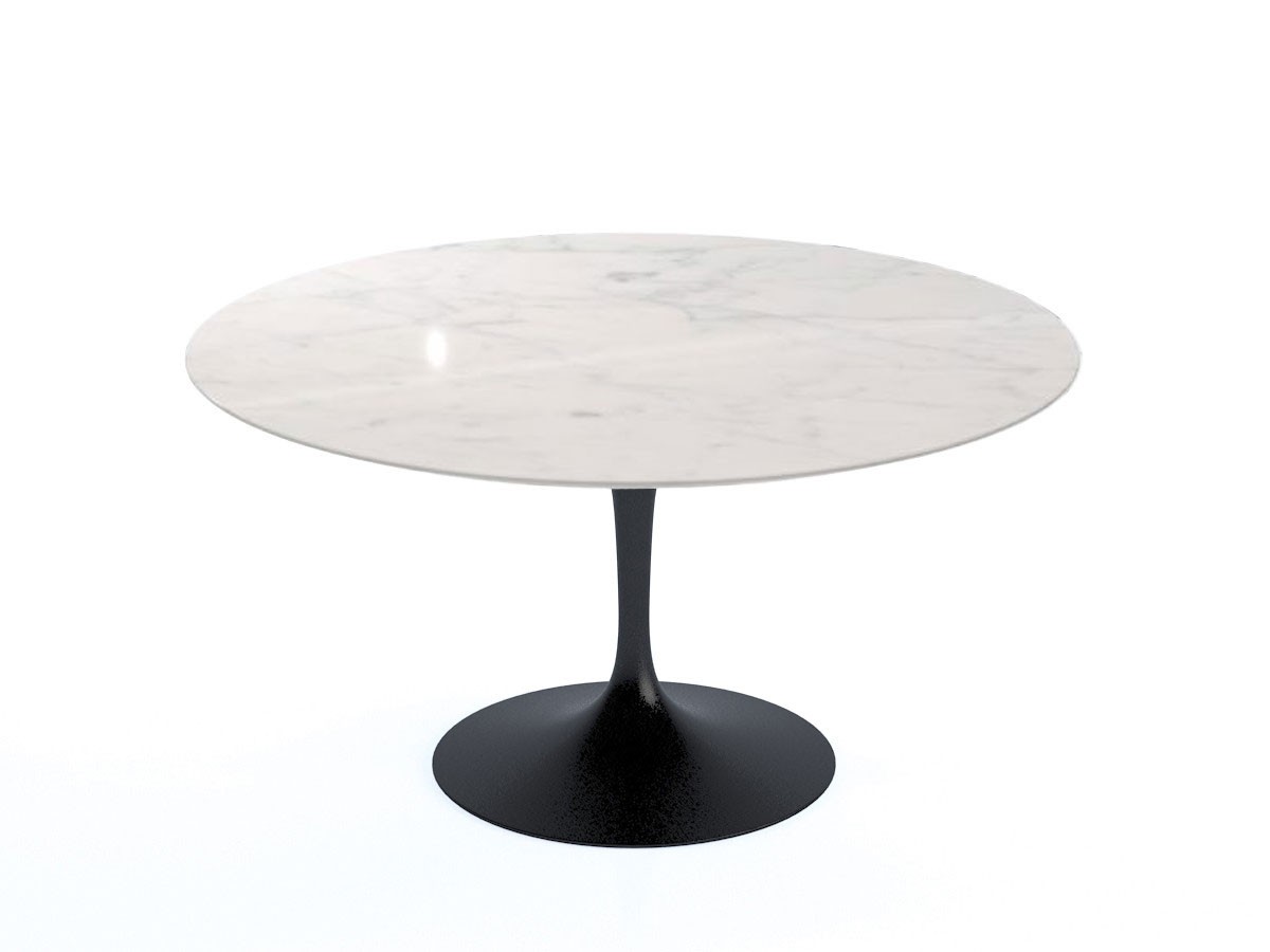 Knoll Saarinen Tulip Dining Table - 137cm Diameter - Marble