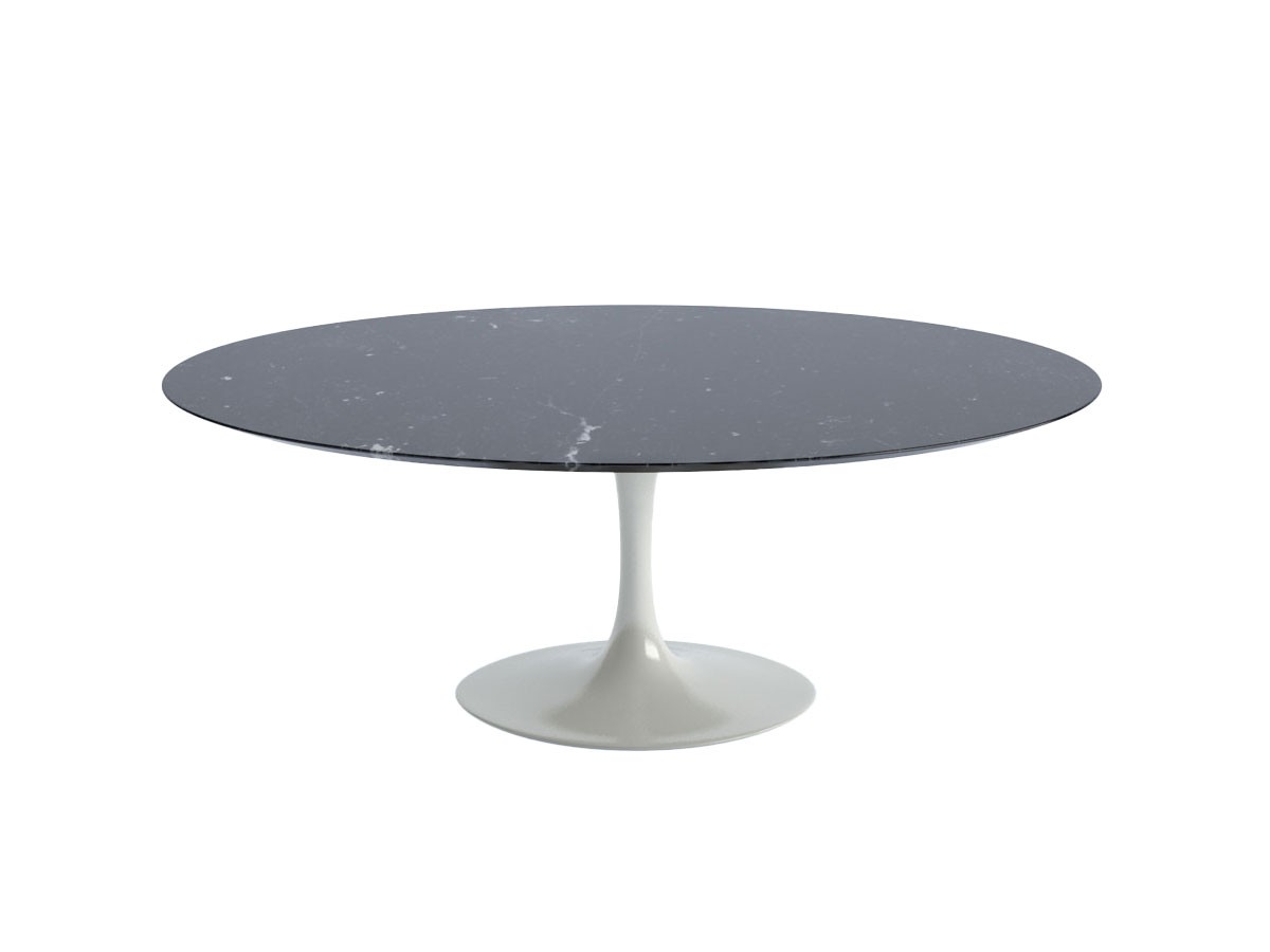Buy the Knoll Saarinen Tulip Dining Table Oval at nest.co.uk