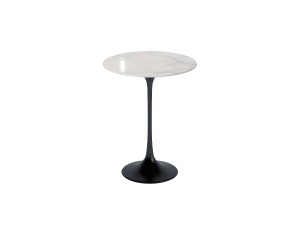 Knoll Saarinen Tulip Side Table - 41cm Round - Marble