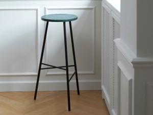 Warm Nordic Re-Plast Pebble Bar Stool
