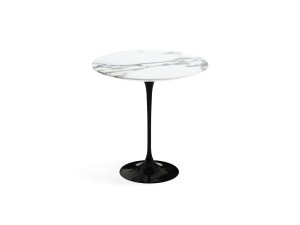 Knoll Studio Saarinen Tulip Side Table - 51cm Round - Marble