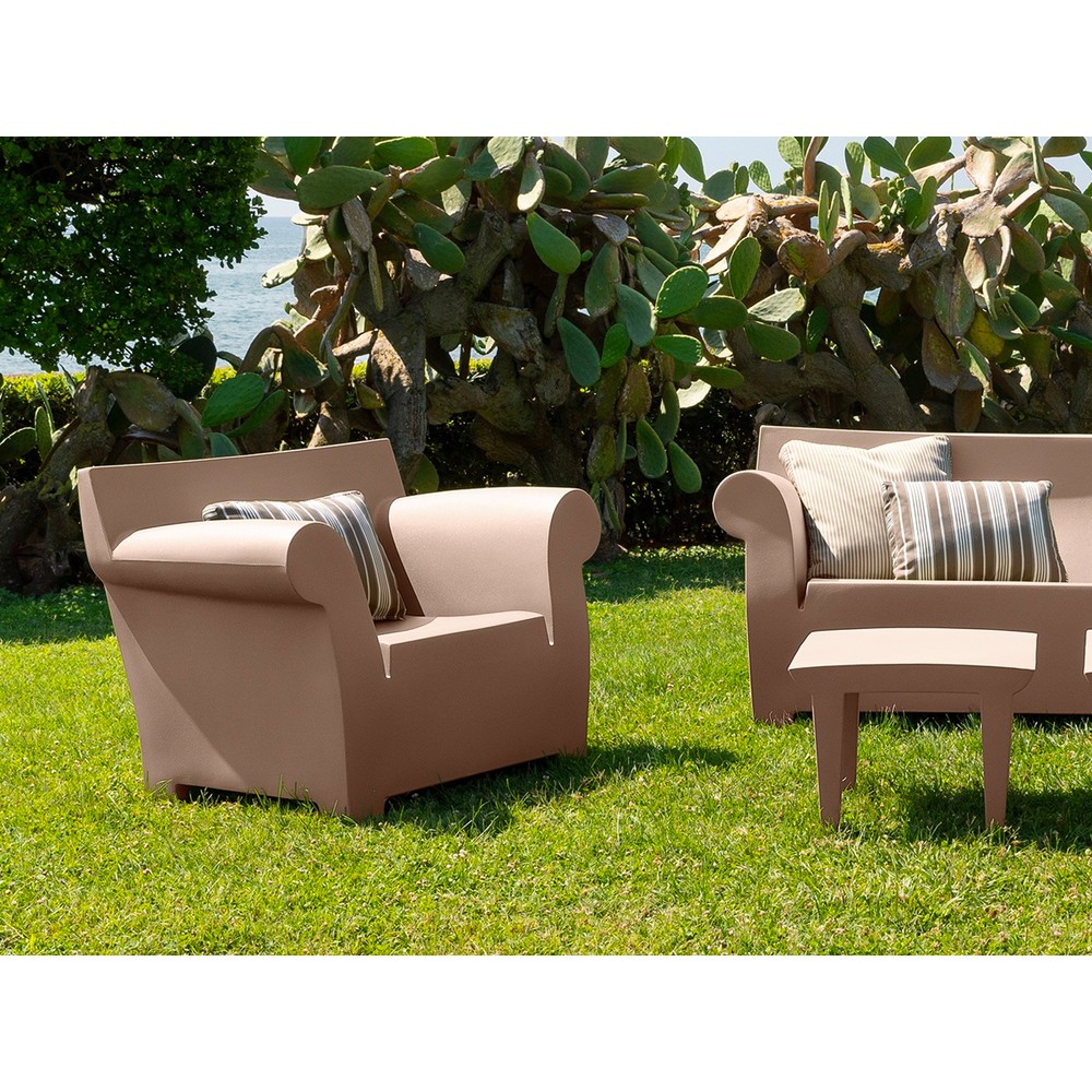 Buy the Kartell Bubble Club Outdoor Armchair at nest.co.uk