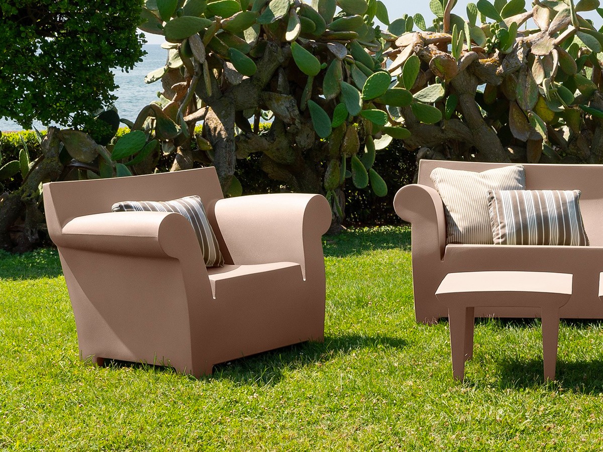 Buy the Kartell Bubble Club Outdoor Armchair at nest.co.uk