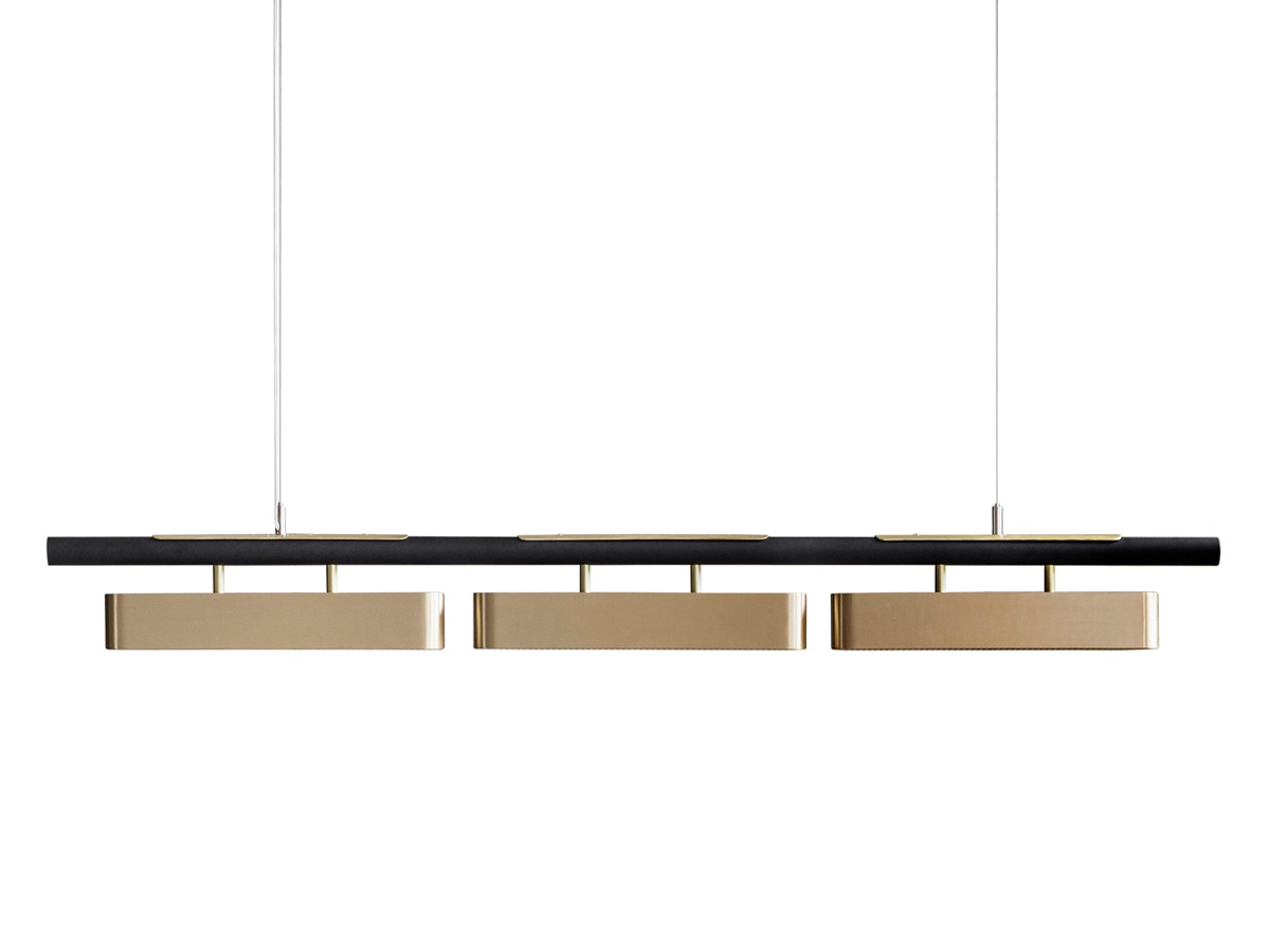 Bert Frank Colt Triple Pendant Light