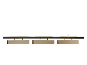 Bert Frank Colt Triple Pendant Light