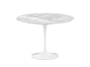 Knoll Saarinen Tulip Dining Table - 107cm Diameter Marble