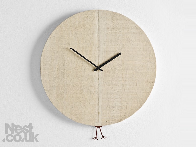 Buy the Diamantini & Domeniconi Round Nature Pendolo Wall Clock at nest ...