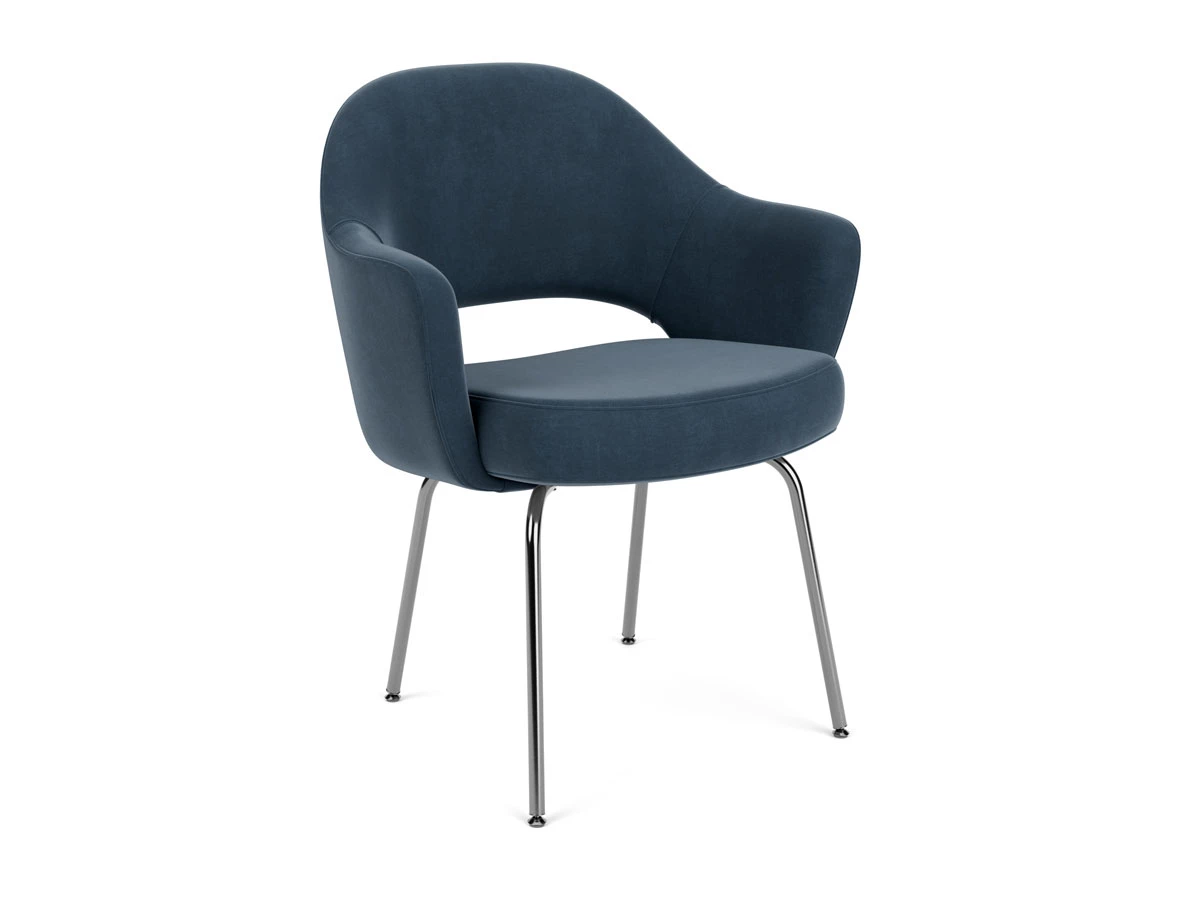 Knoll Studio Conference Relax Armchair - Chrome Base