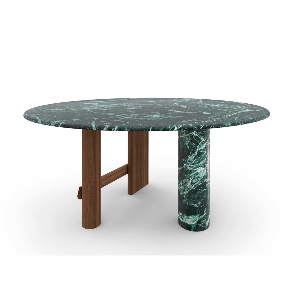 Buy the Cassina 559 Sengu Dining Table - Round at nest.co.uk