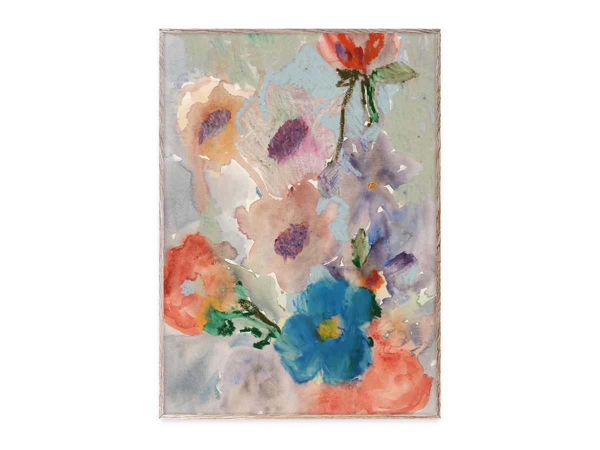 Paper Collective Bunch Of Flowers Print