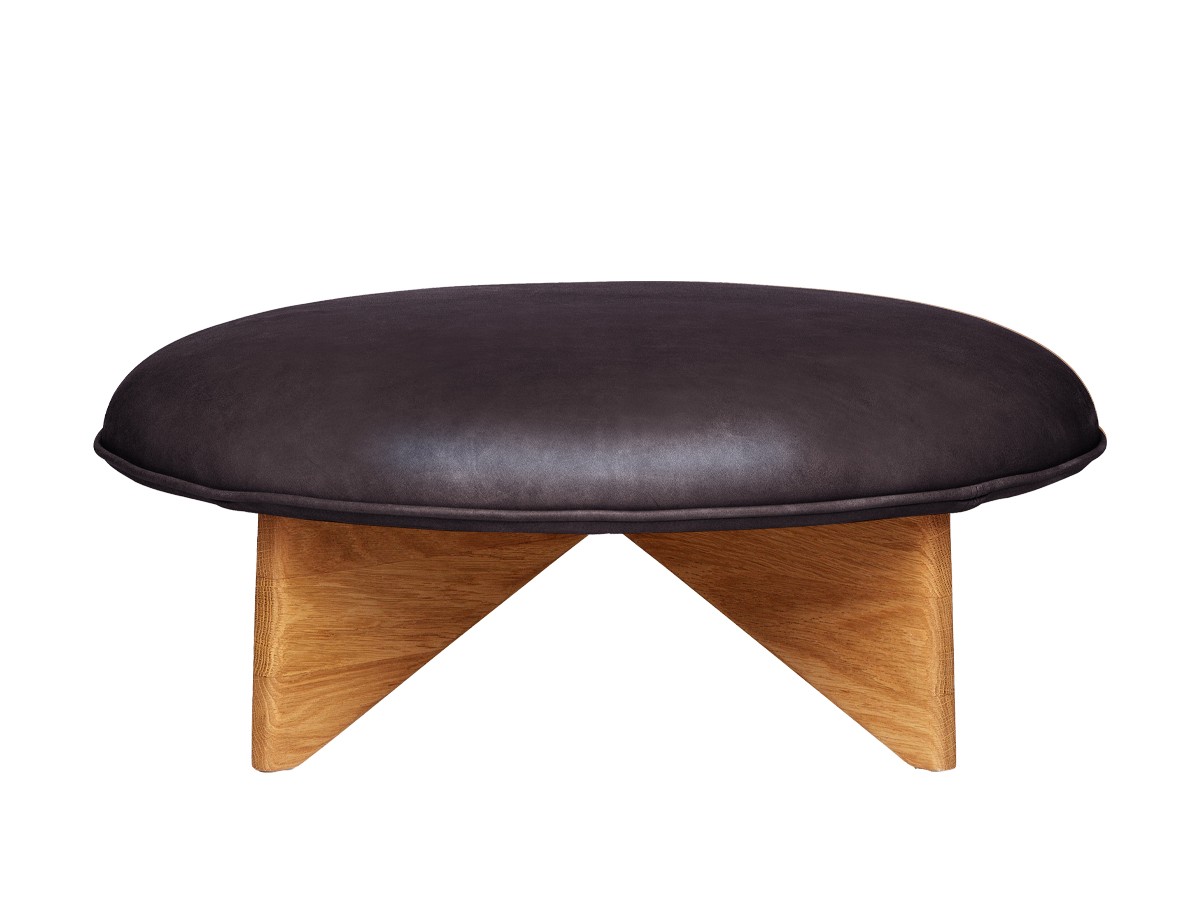 Fogia Small Utility Stool - Leather