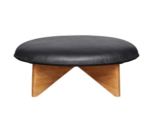 Fogia Small Utility Stool - Leather