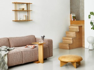 Fogia Small Utility Stool - Leather
