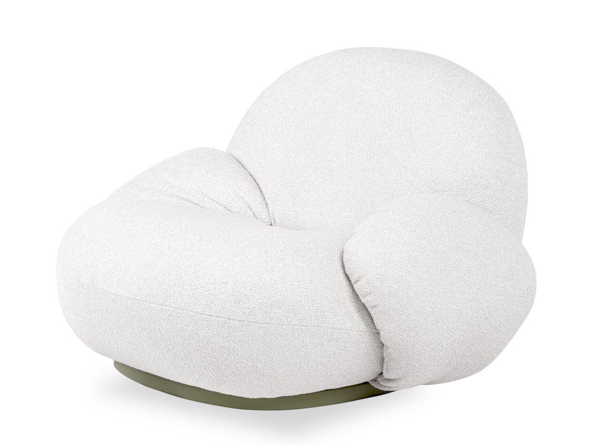 GUBI Pacha Outdoor Lounge Chair with Armrests