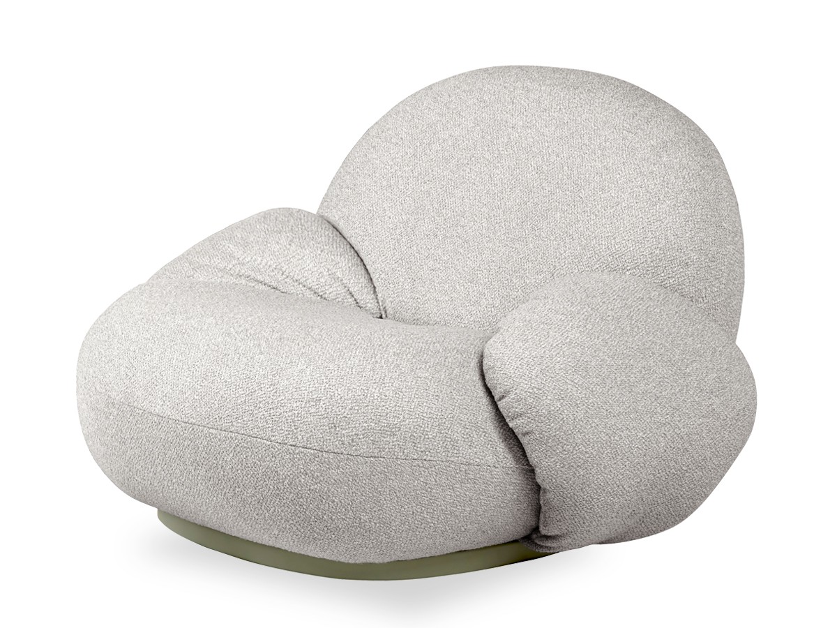 Buy the Gubi Pacha Outdoor Lounge Chair with Armrests at nest.co.uk