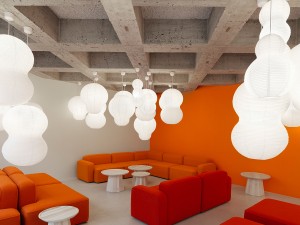 Normann Copenhagen Puff Pendant Light - Twist