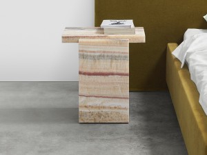 E15 DT02 Tore Side Table - Onyx