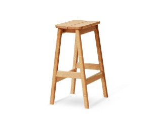 Form & Refine Angle Bar Stool