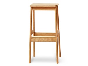 Form & Refine Angle Bar Stool