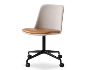 &Tradition HW25 Rely Office Chair - Swivel Base - Set of 4
