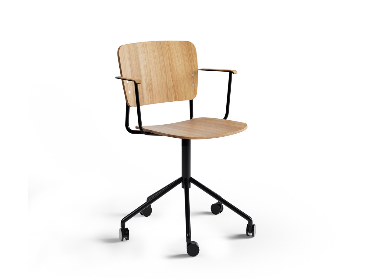 Fogia Mono Office Chair with Swivel Base and Armrests