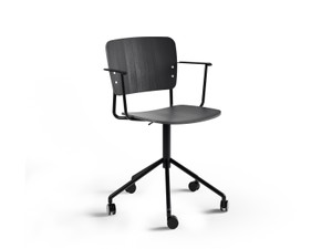 Fogia Mono Office Chair with Swivel Base and Armrests