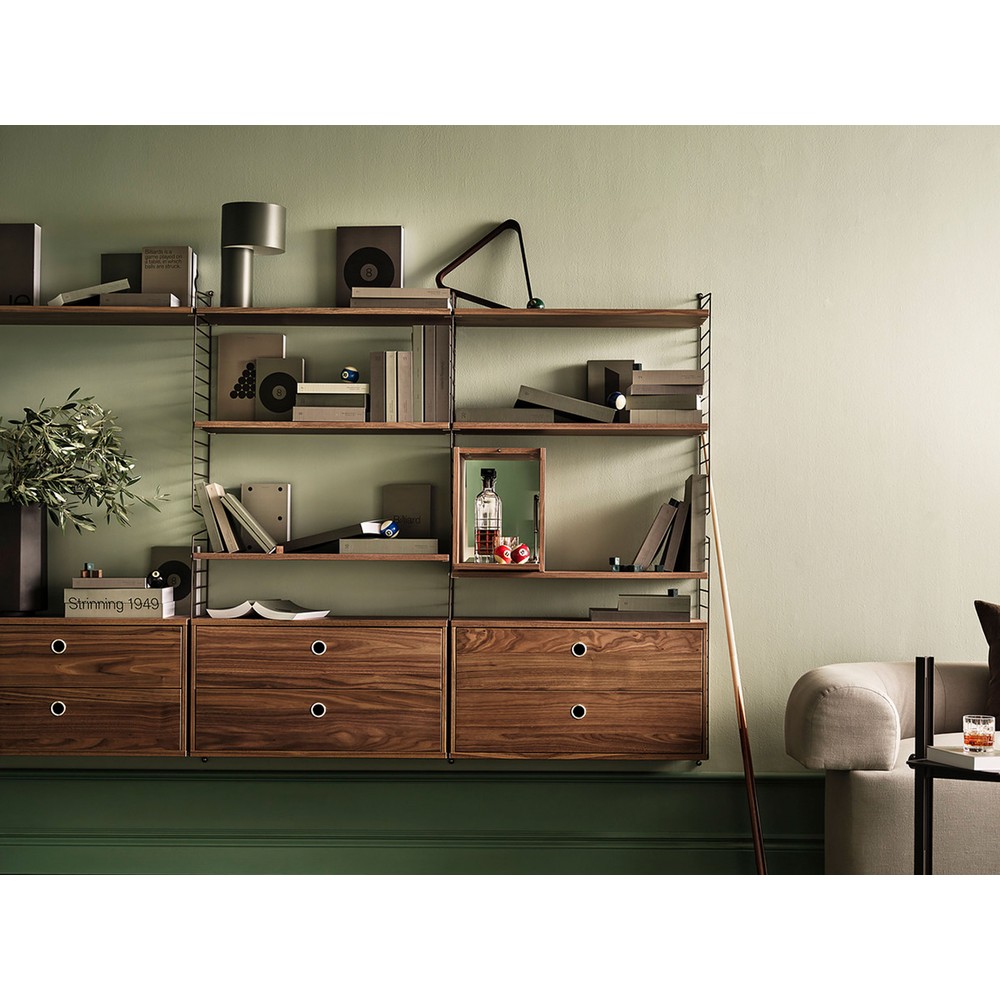 Buy the String Modular Shelving - Tiny Cabinet at nest.co.uk