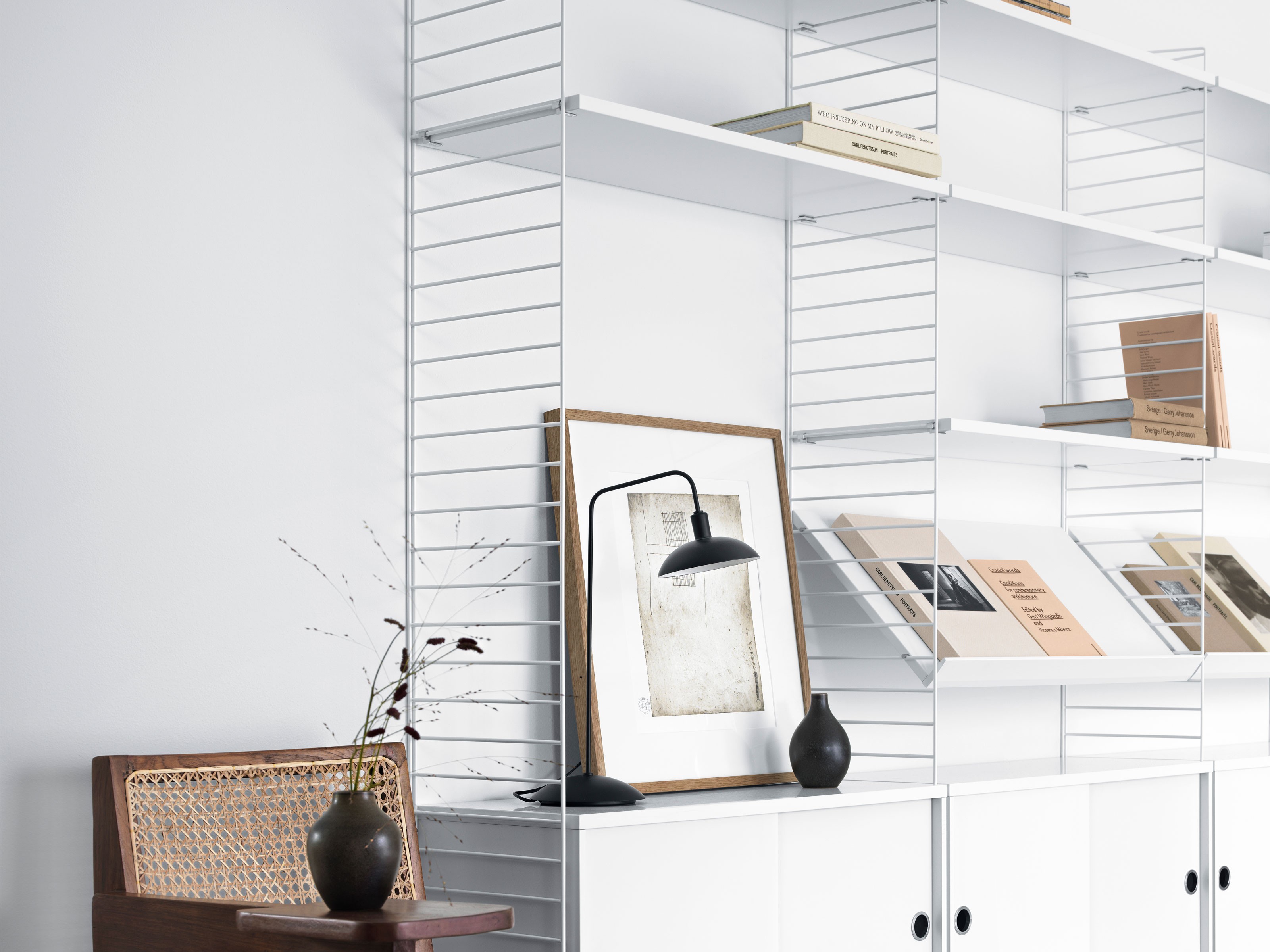 Buy the String Modular Shelving System - Living Room G at nest.co.uk