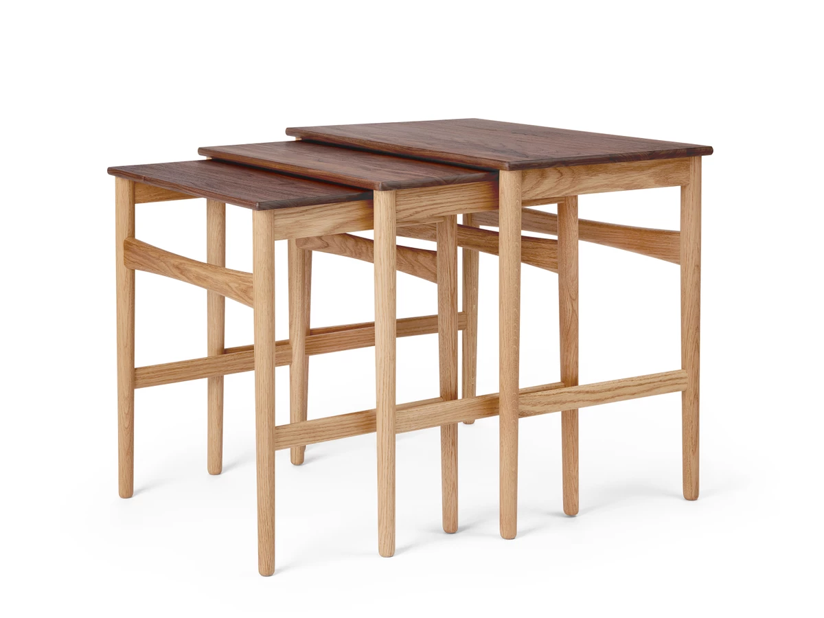 Carl Hansen & Son CH004 Nesting Tables - Set of 3