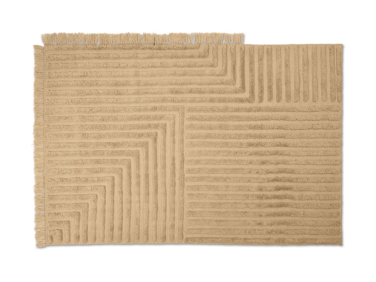 Ferm Living Crease Wool Rug