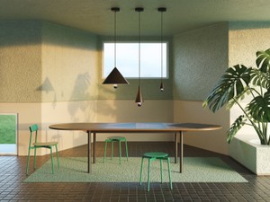 Petite Friture Fromme Outdoor Stool - Set of 2