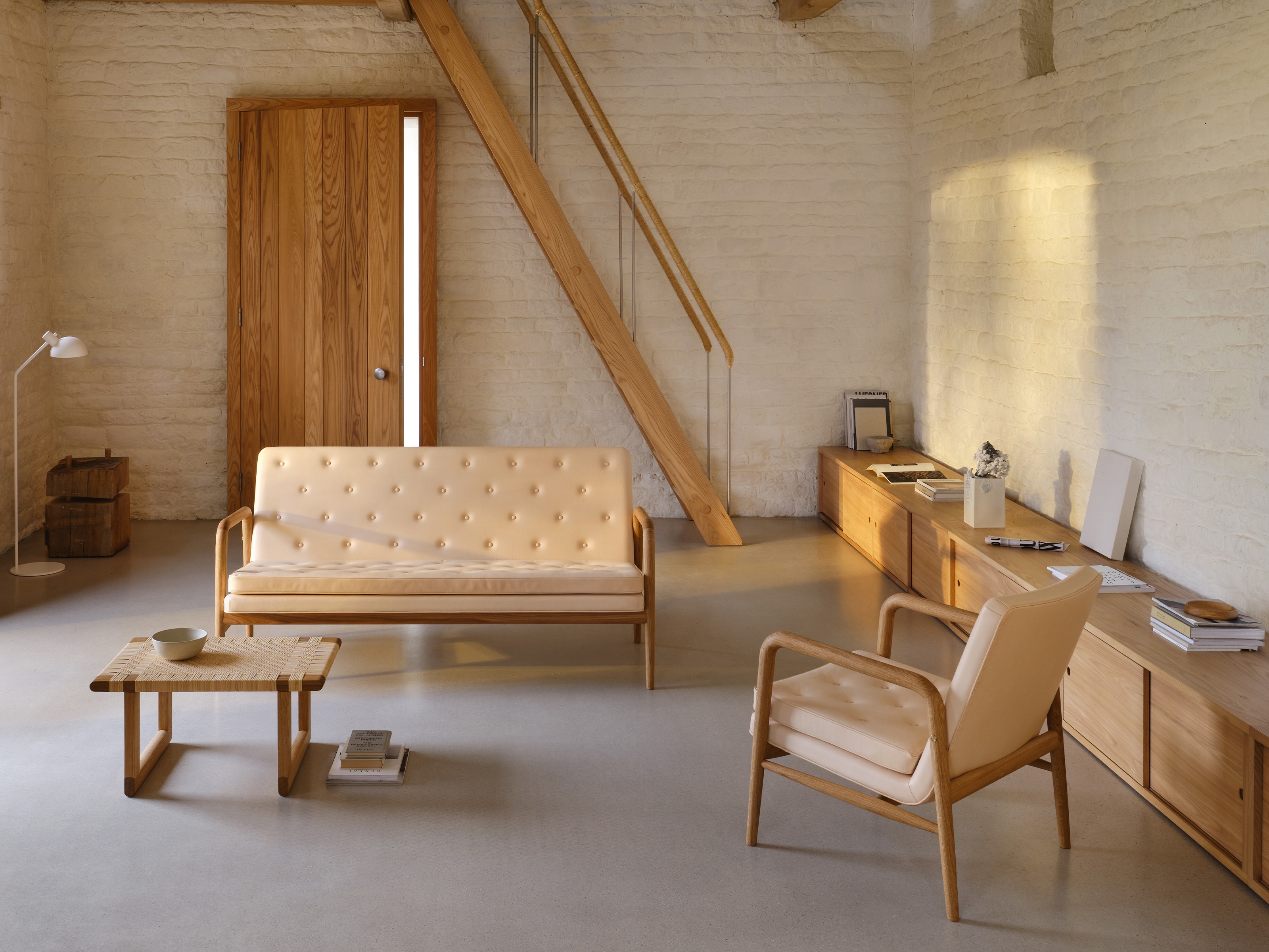 Buy the Carl Hansen & Son BM0488S Table Bench at nest.co.uk