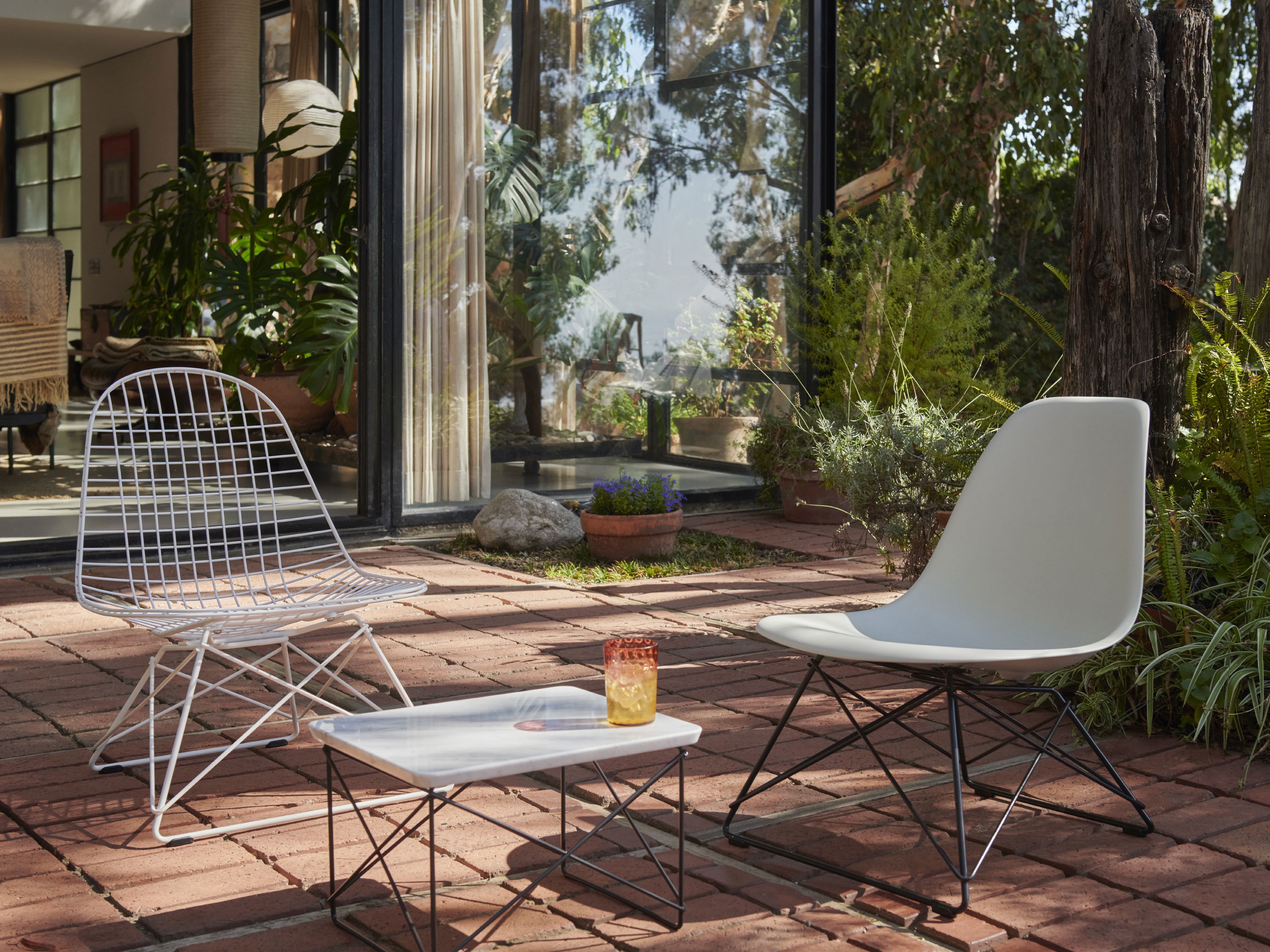 Buy the Vitra LKR Eames Wire Chair at nest.co.uk
