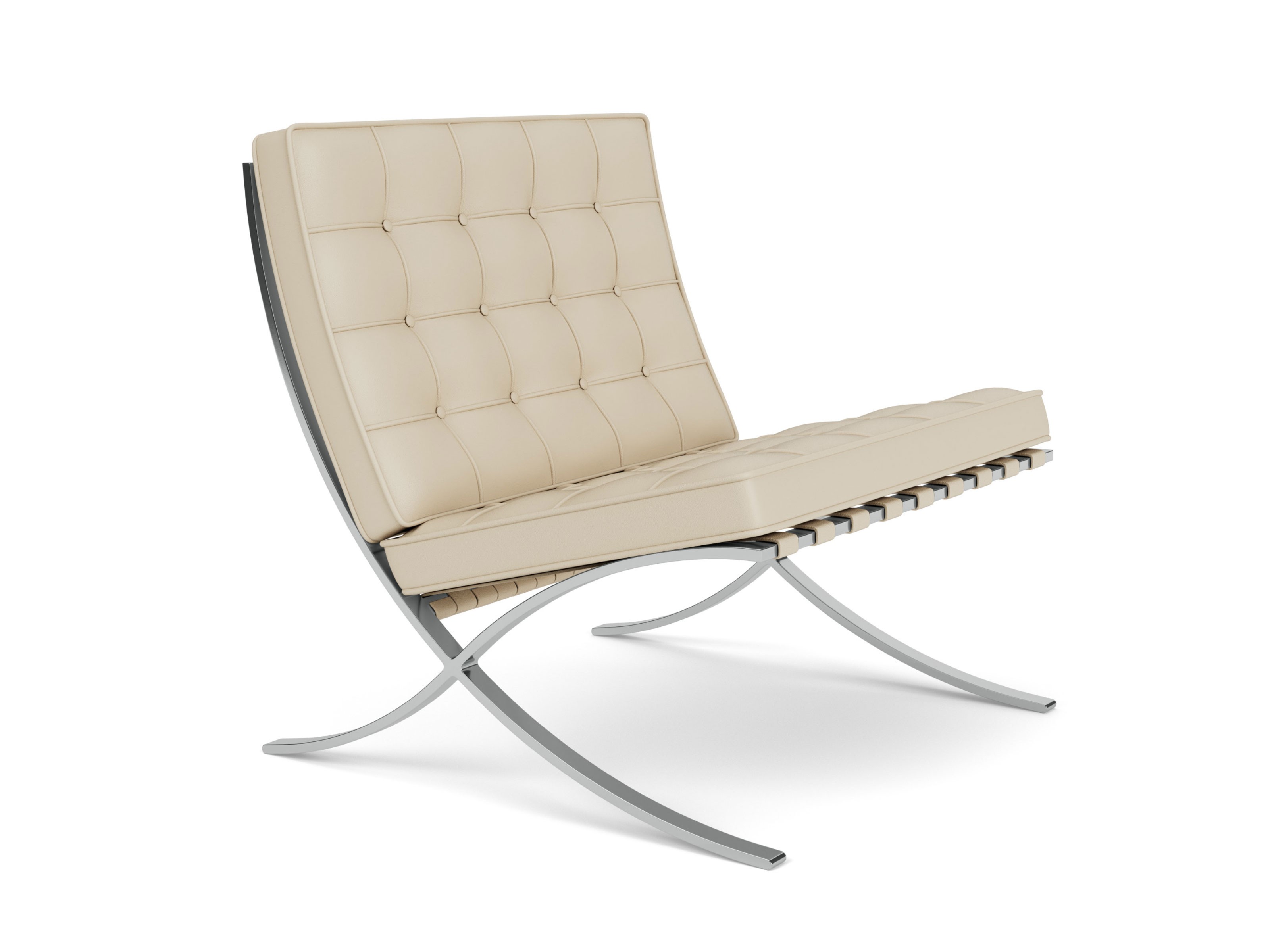 Buy the Knoll Studio Knoll Barcelona Chair Relax Version at nest.co.uk