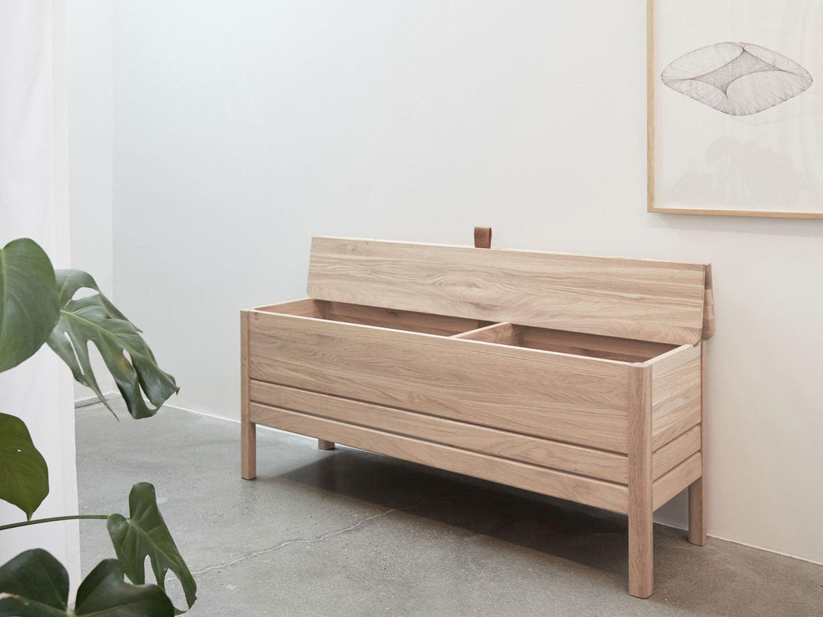 Buy the Form & Refine A Line Storage Bench at nest.co.uk